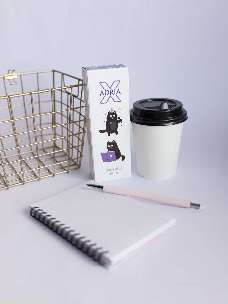 Adria X Daily Contact Lenses -2.75, 30 Pack, Hydrogel with UV Filter #2