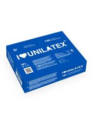 Unilatex Natural Plain Condoms Medium, 144 pcs, Natural Latex #1