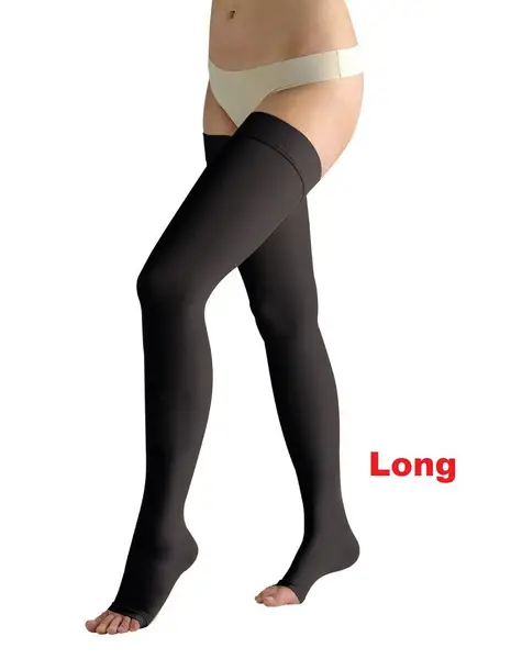 Avicenum 360 Black Compression Stockings (Class 2, 1 Pair)