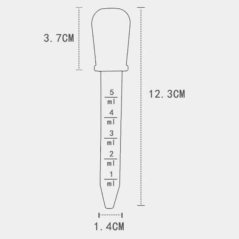5ml ABS Plastic Pipette, 4-Pack #7