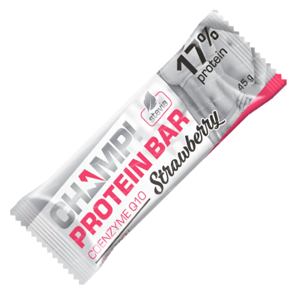 Protein bar "Strawberry". Packing 45 g