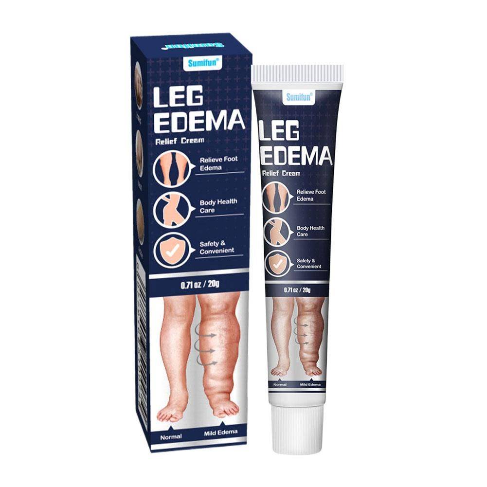 FOLLNSI Blue Ointment for Leg Swelling Relief #13