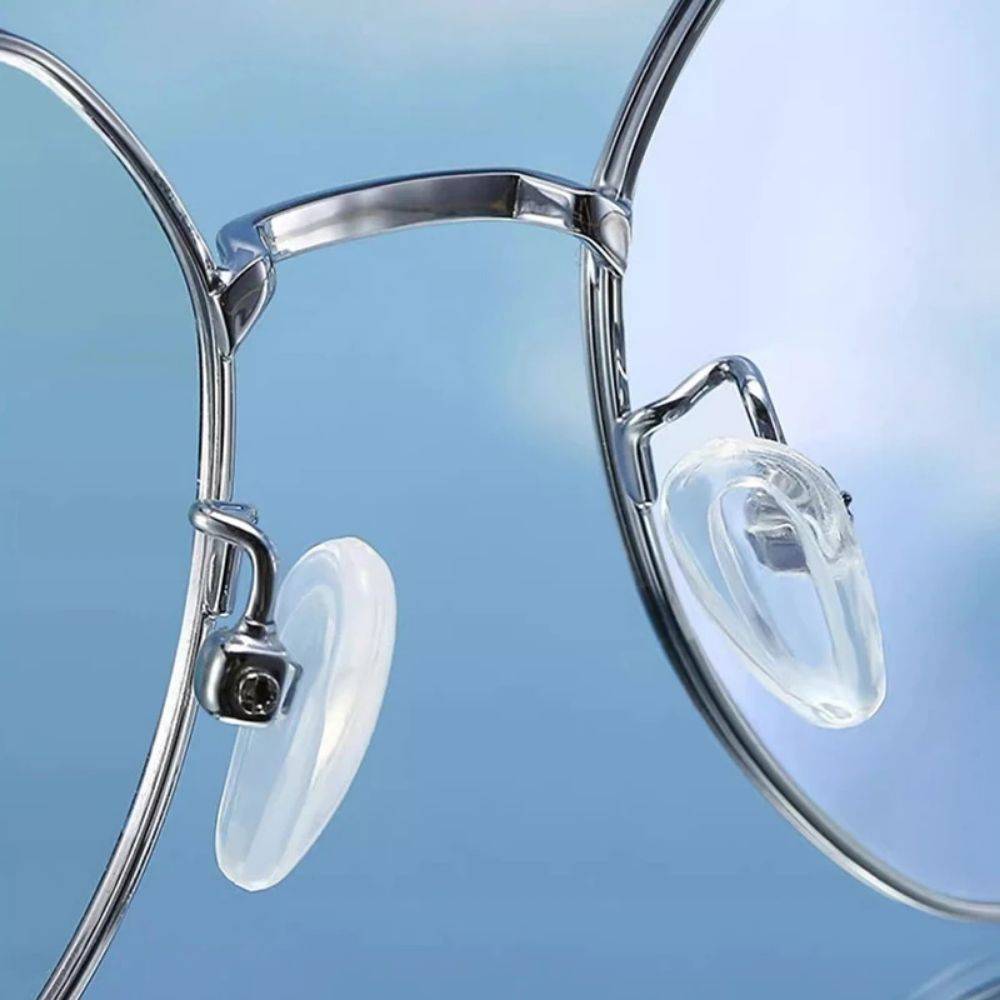 Warm Life Eyeglass Temple Silicone Nose Pad Repair Kit, Transparent, 65x45 mm #7
