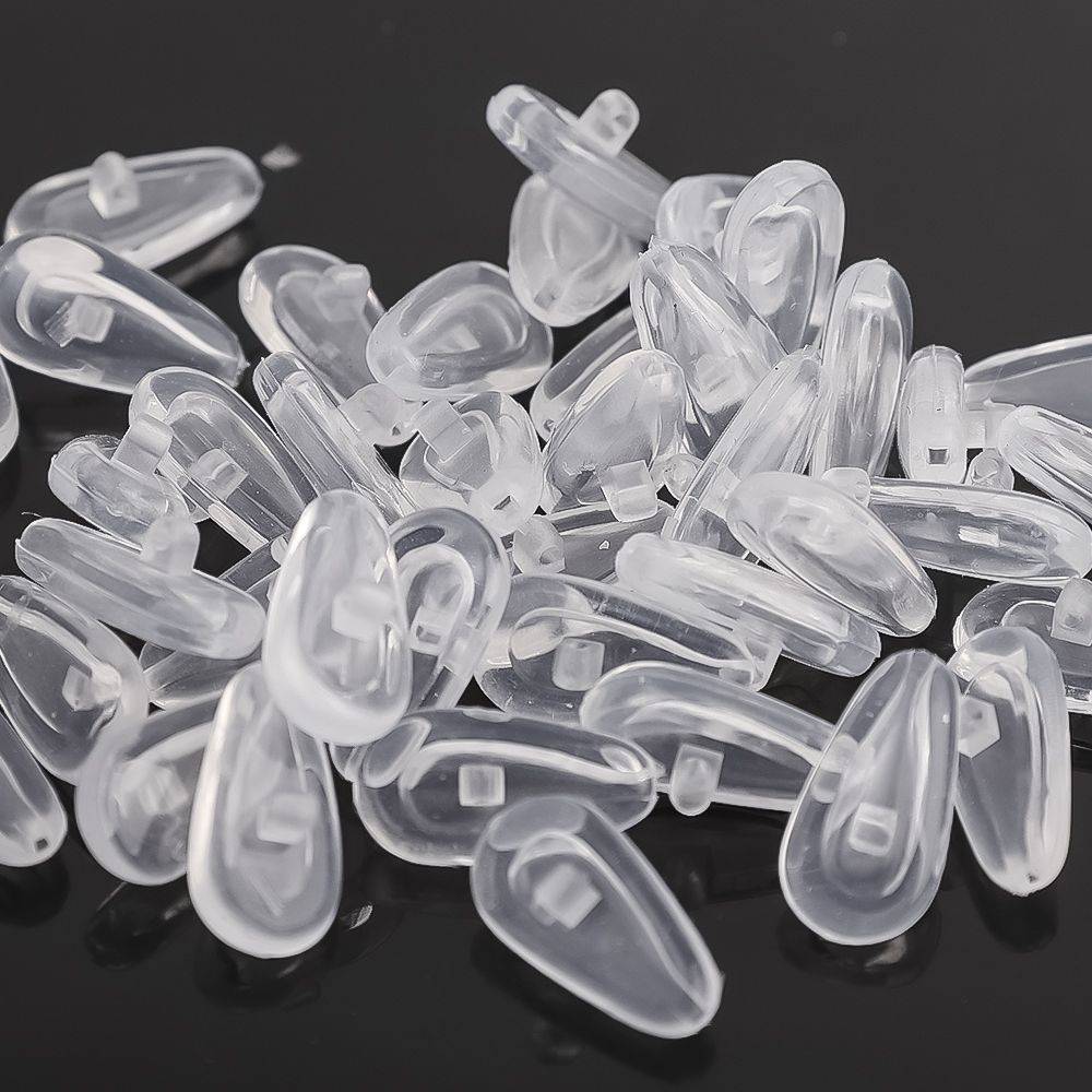 Warm Life Eyeglass Temple Silicone Nose Pad Repair Kit, Transparent, 65x45 mm #8