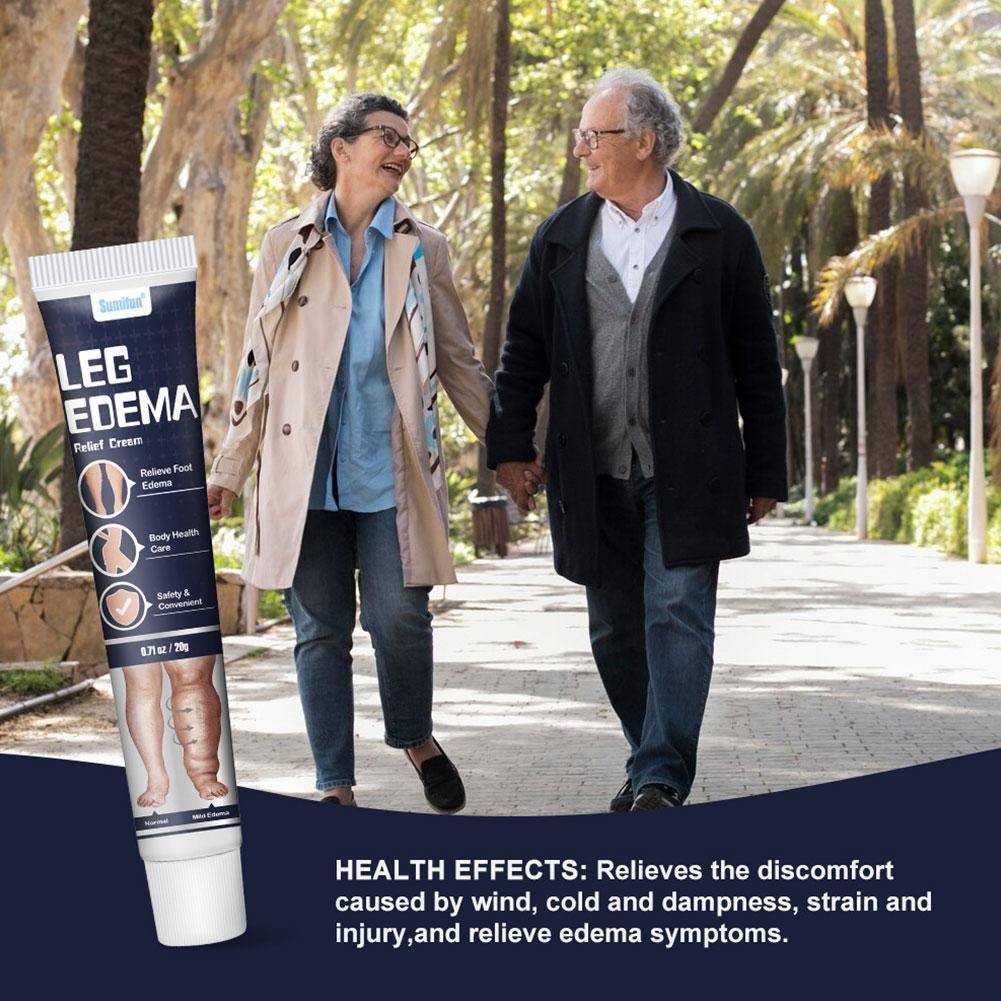 FOLLNSI Blue Ointment for Leg Swelling Relief #7