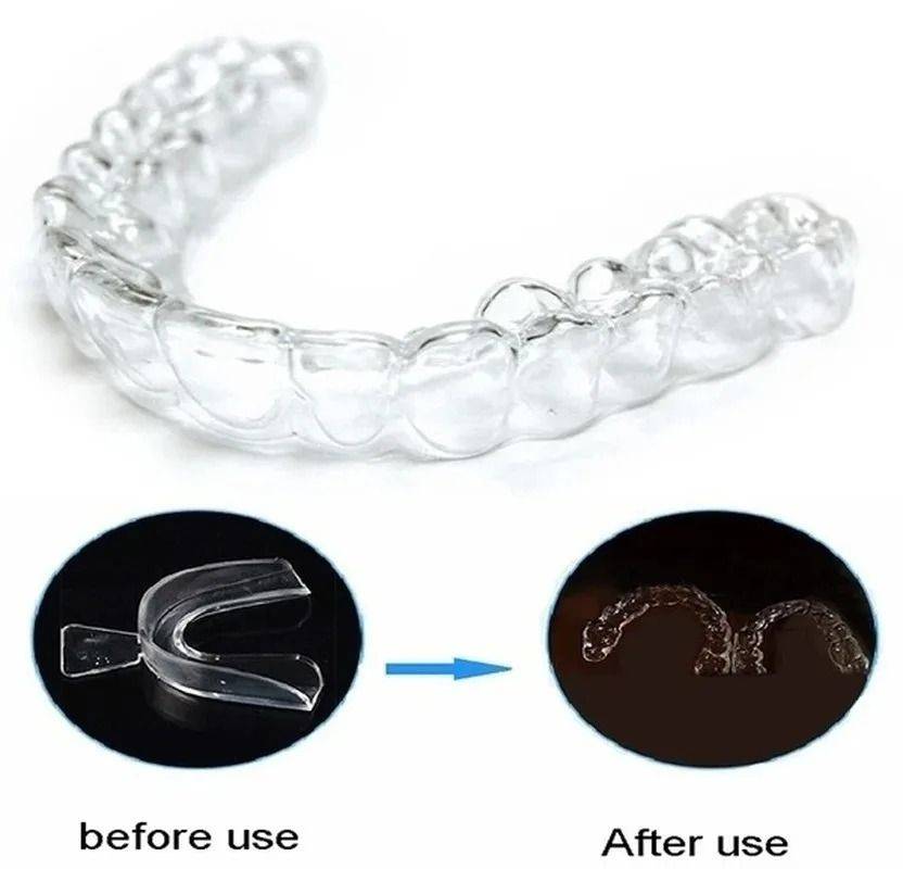 EVA Night Mouthguard – White ABS Storage Case – 1 pcs #3