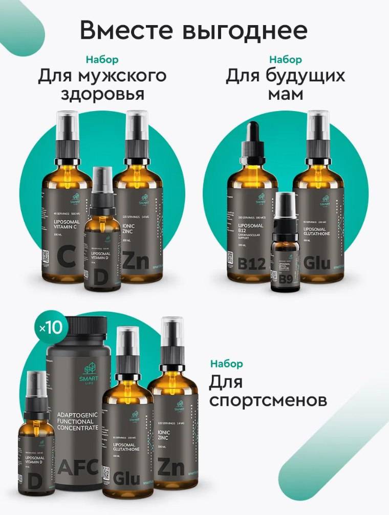 SMARTLIFE Liposomal Glutathione 100 ml x 2 bottles Dietary Supplement #16