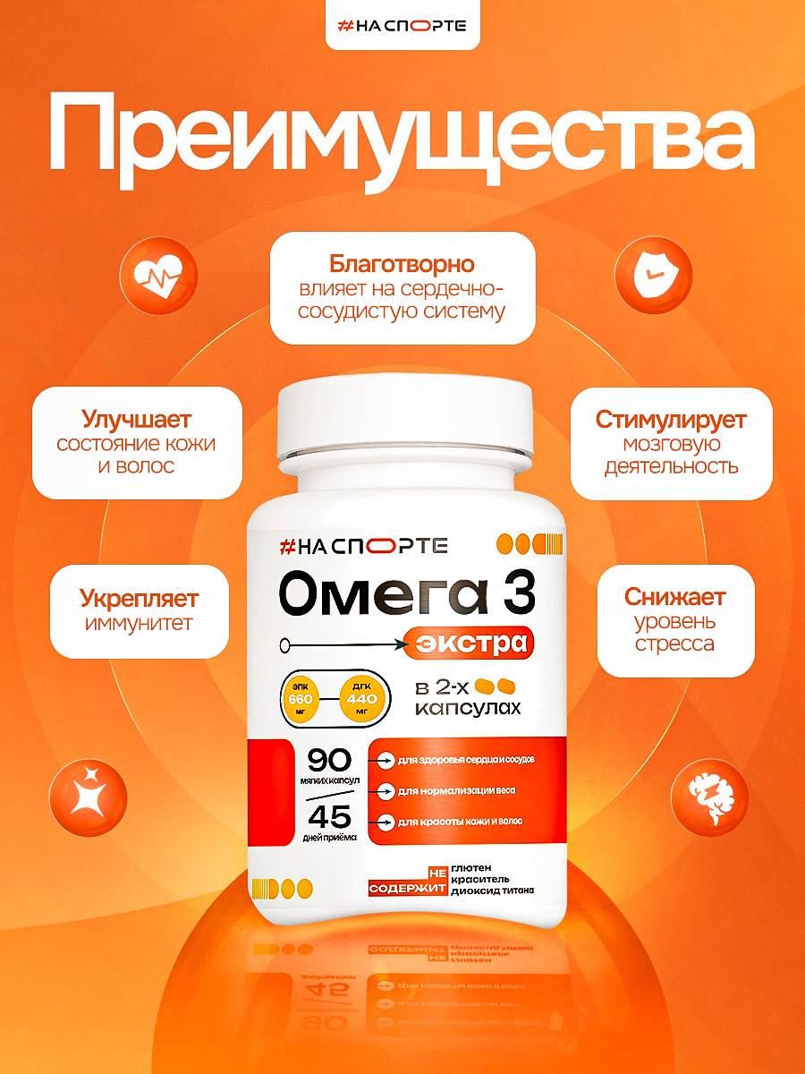 Omega 3 for Sport, 1350mg, 65% High Concentration #2