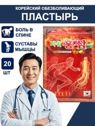 INSAME Red Ginseng Korean Fabric-Based Patch for Joint, Muscle & Back Comfort #1