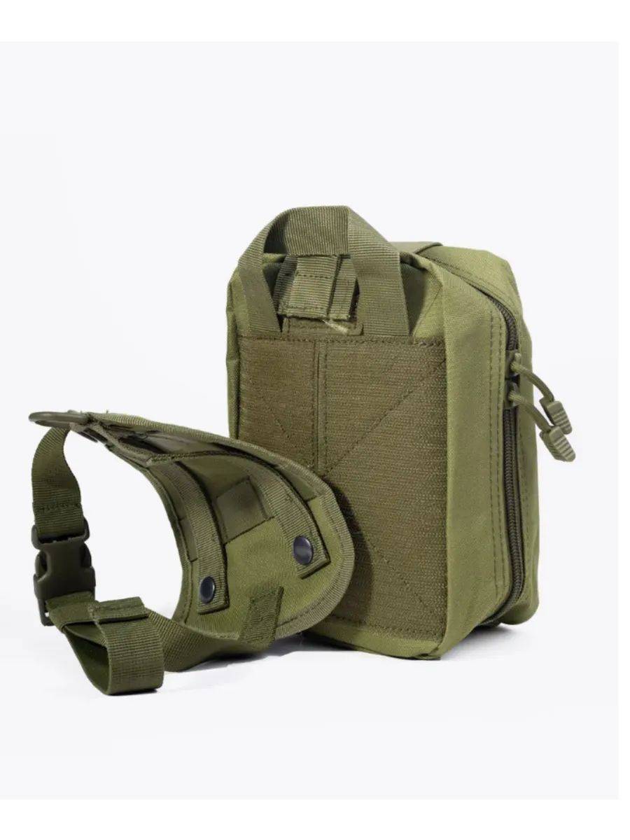 Kliuiot 174 Tactical Military First Aid Kit - Green - 5 Compartments - Oxford 900D #4