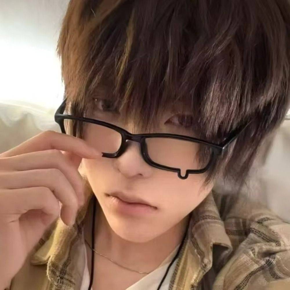 Y2K Anime Style Computer Glasses #8