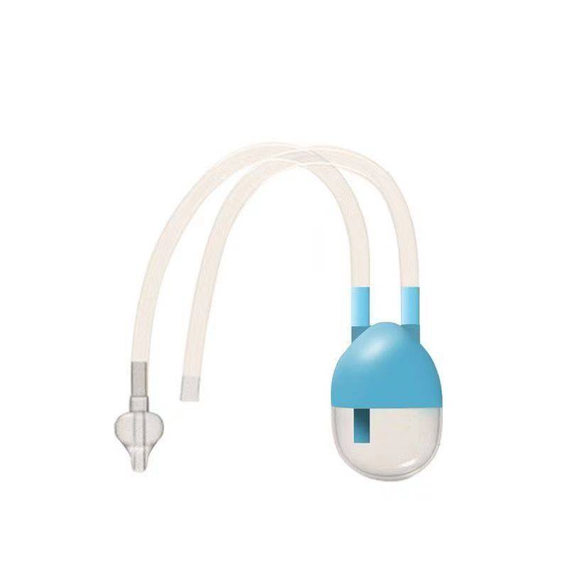 Babycare Nasal Suction Device for Newborns – Silicone Catheter Type, Blue #7
