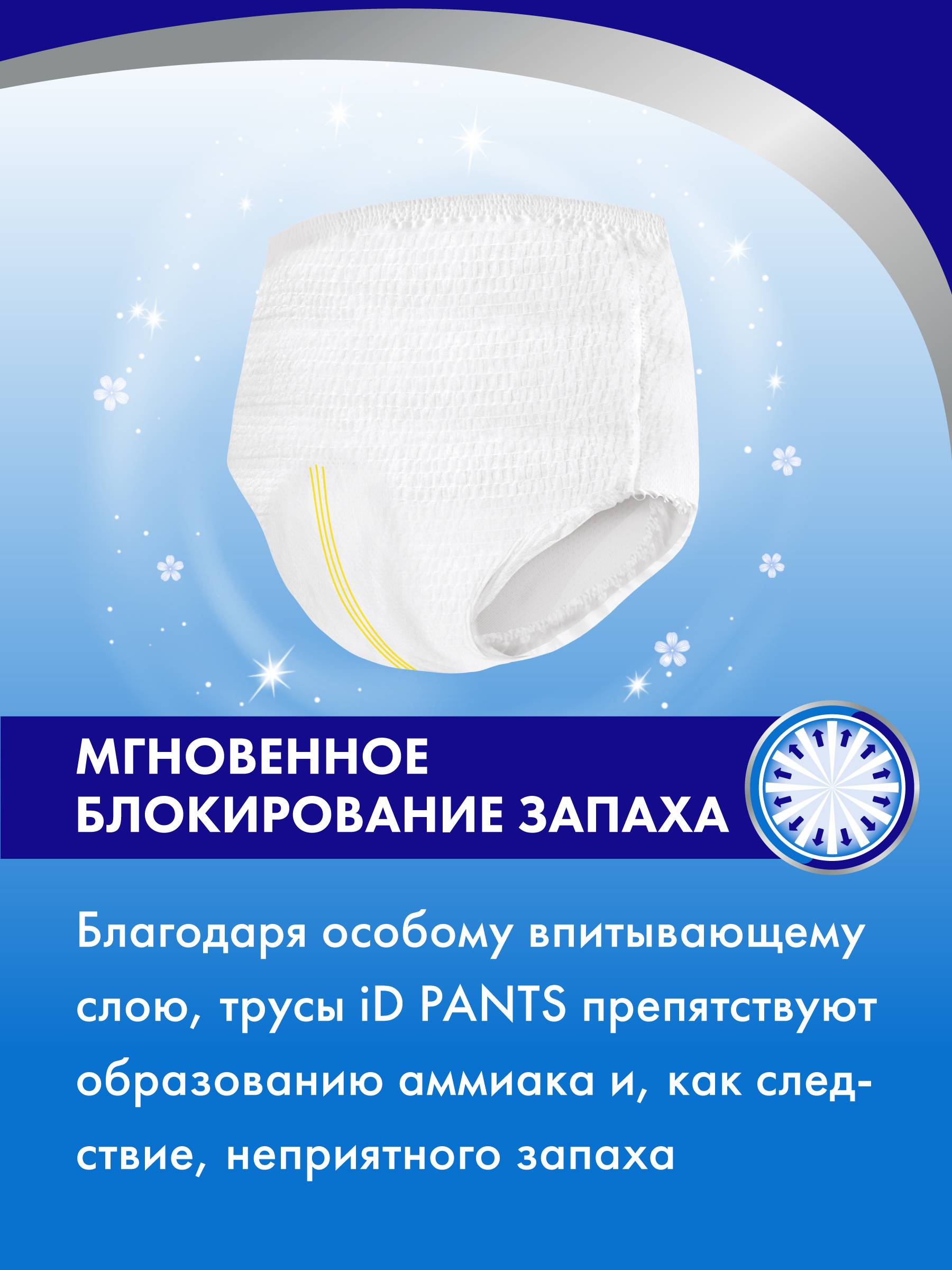 iD PANTS CLASSIC Adult Diapers – Size M, 30 Count #5