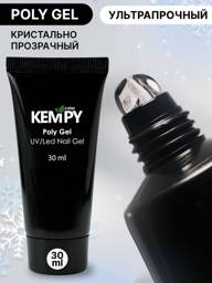 Kempy Color Clear Elastic Polygel Gel 30 g #1