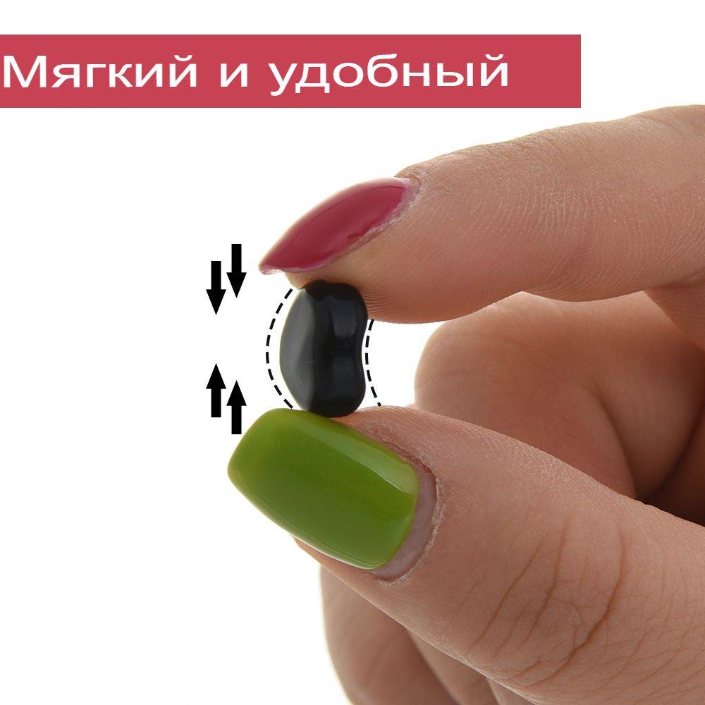 Fun Box Anti‑Slip Eyeglass Nose Pads, Silicone, 10 Pairs #5