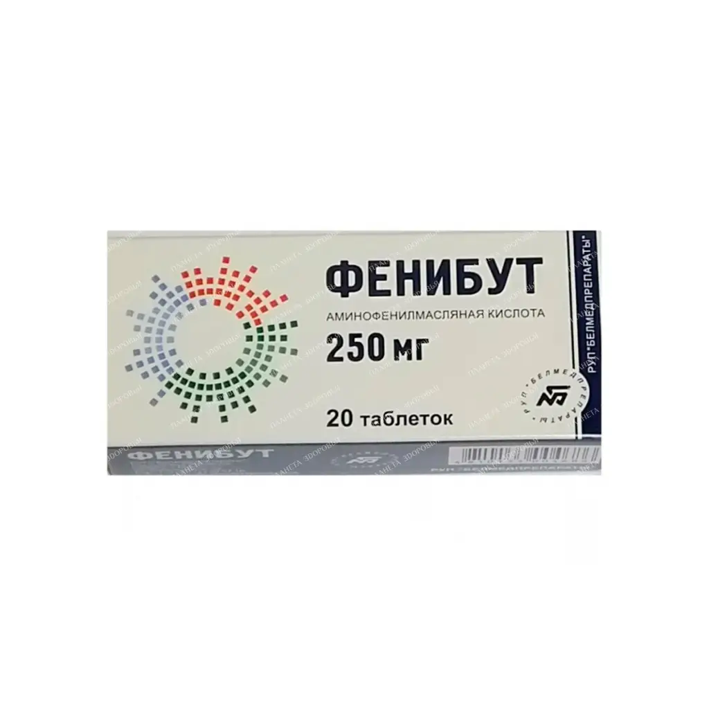 Phenibut tablets 250mg №10x2