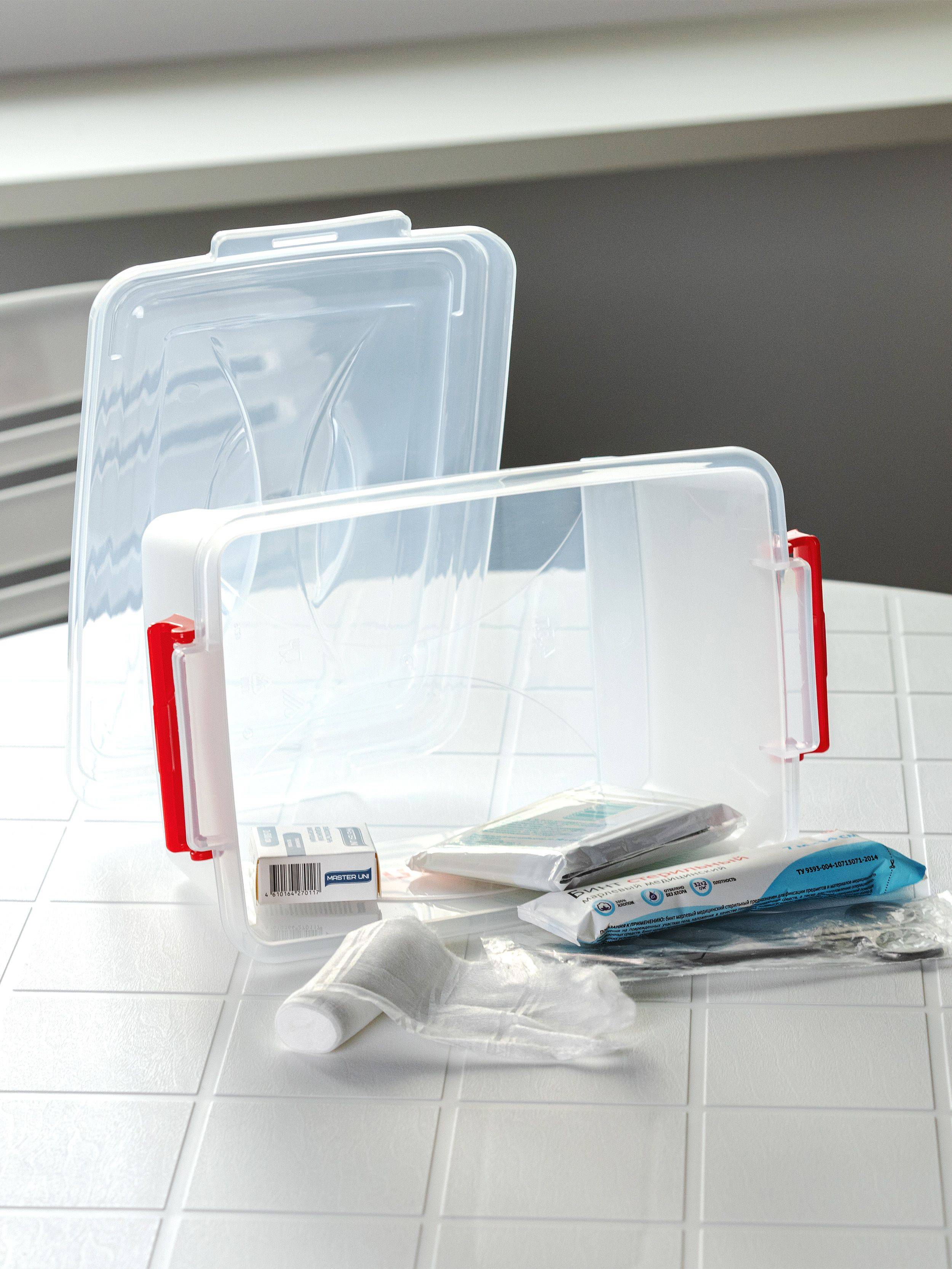 Alternativa Medical First-Aid Kit 4.5 L Transparent Plastic Case #5