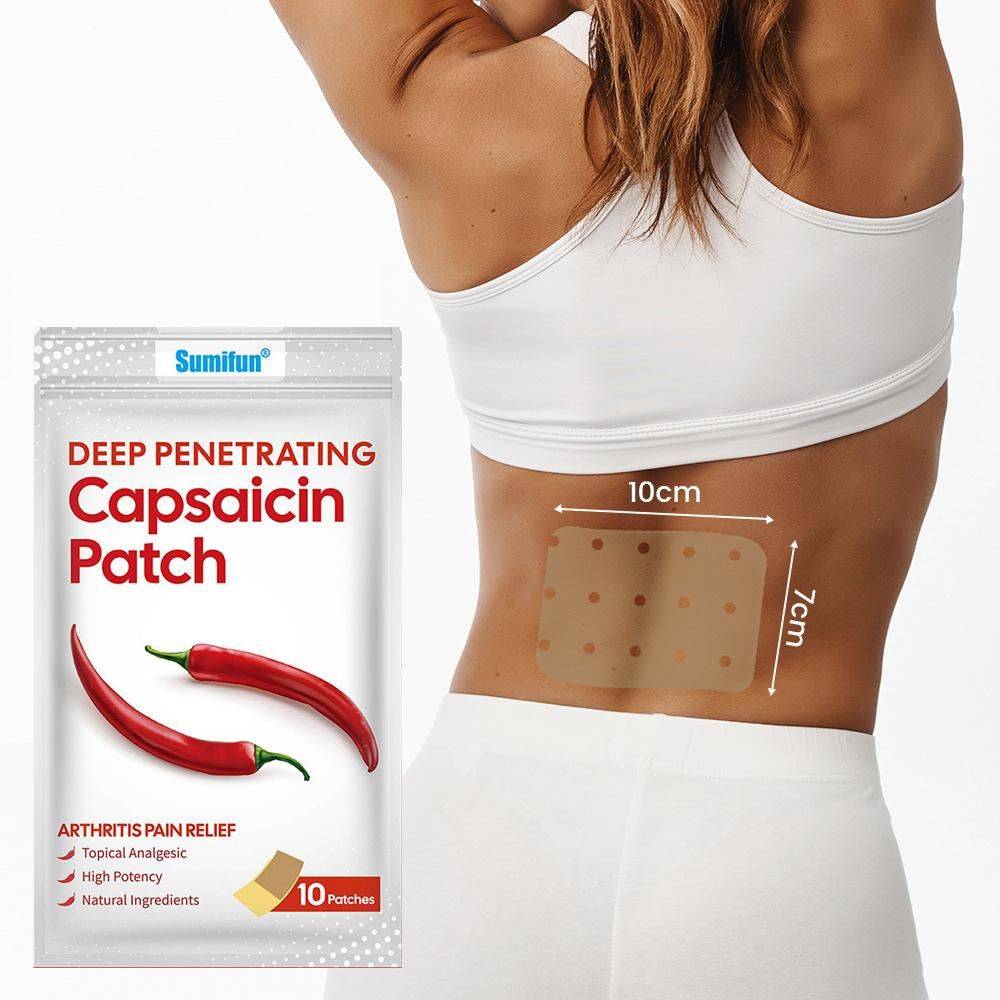 10 pcs/pack Soothing Chili Pain Relief Patch for Back Muscle Pain #3
