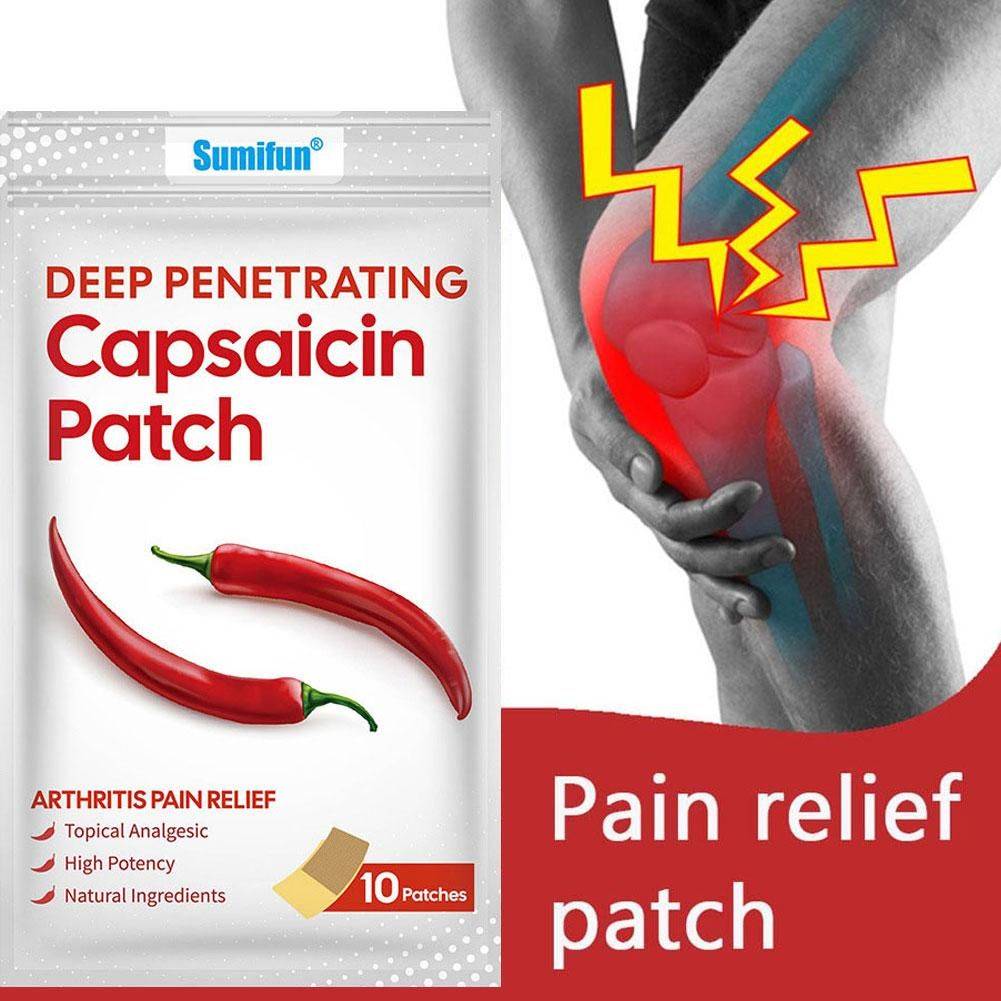 10 pcs/pack Soothing Chili Pain Relief Patch for Back Muscle Pain #6
