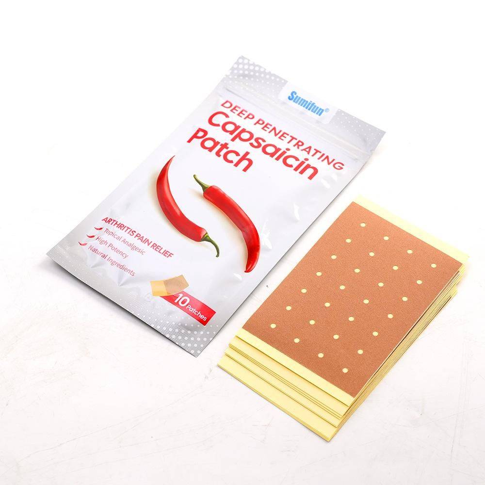 10 pcs/pack Soothing Chili Pain Relief Patch for Back Muscle Pain #9
