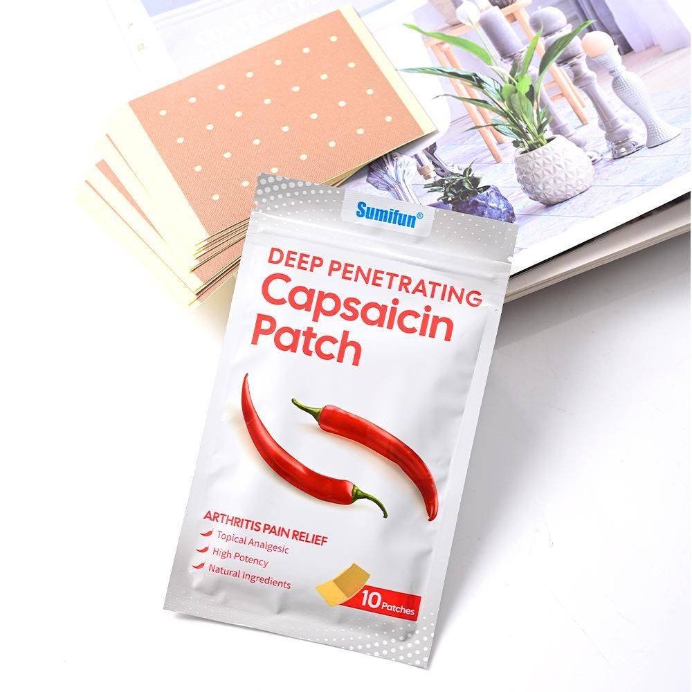 10 pcs/pack Soothing Chili Pain Relief Patch for Back Muscle Pain #7