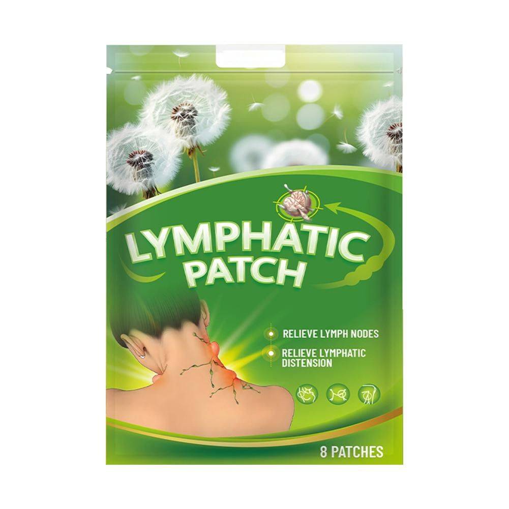 Harmonious 8‑Piece Thermoplastic Lymphatic Drainage Patch Pack – Light Blue #2