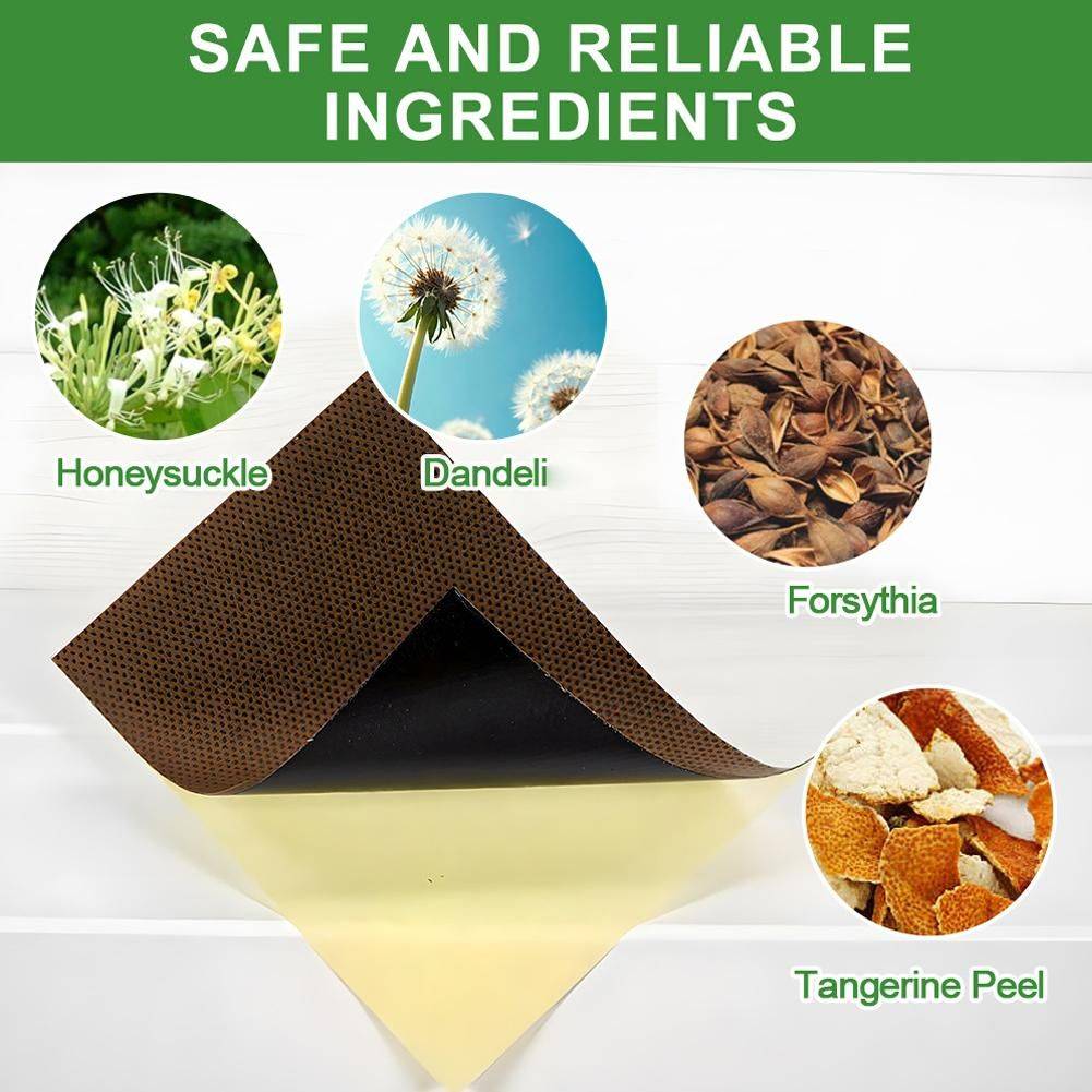 Harmonious 8‑Piece Thermoplastic Lymphatic Drainage Patch Pack – Light Blue #10