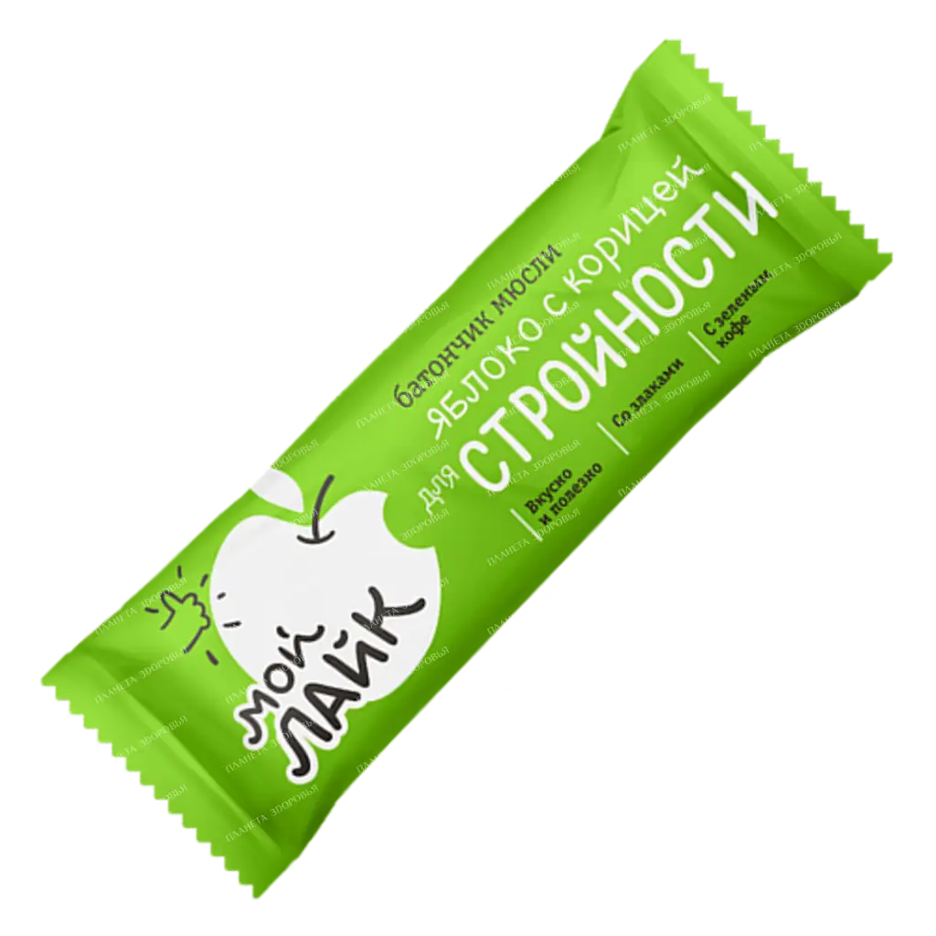 Muesli bar "Apple with cinnamon for harmony". Packing 25 g