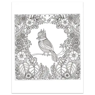 Flower Power Colouring Book фото книги 4