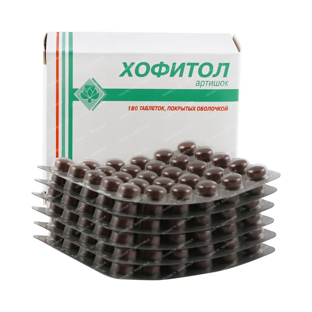Hofitol tablets p / o No. 30x6