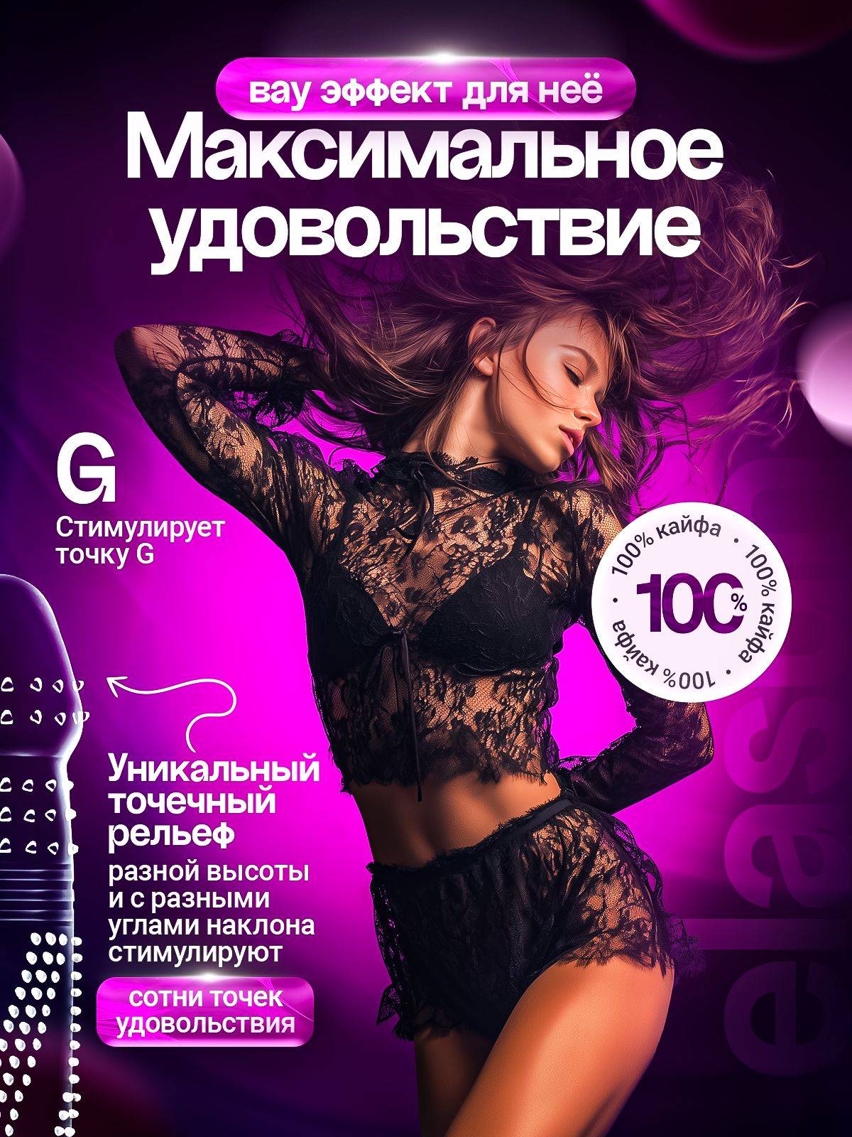 Elasun Ultra-Thin Condoms with Ribs and G-Spot Stimulation, Water-Based Lubricant (10-Pack) #2