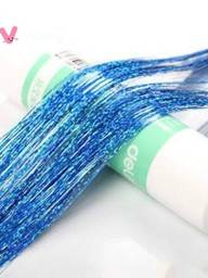 Rainbow Sparkle Hair Strands, Seamless Attachment #1