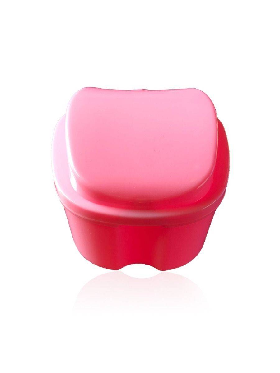 Dental Prosthesis Container, White, 9 × 8.5 cm #4