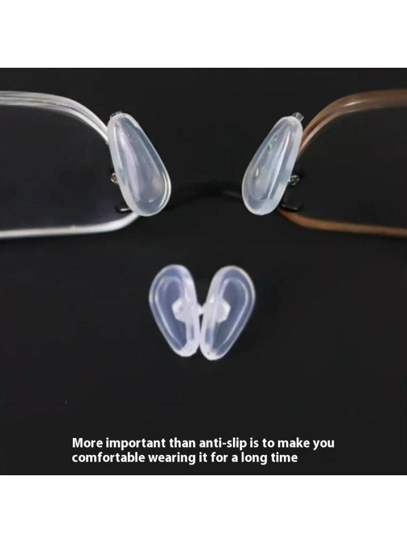 Silicone Anti‑Slip Nose Pads for Glasses – 10 pcs #4