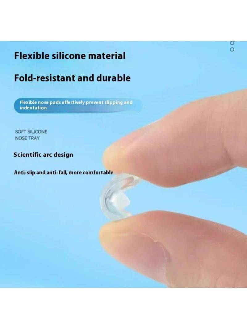 Silicone Anti‑Slip Nose Pads for Glasses – 10 pcs #8