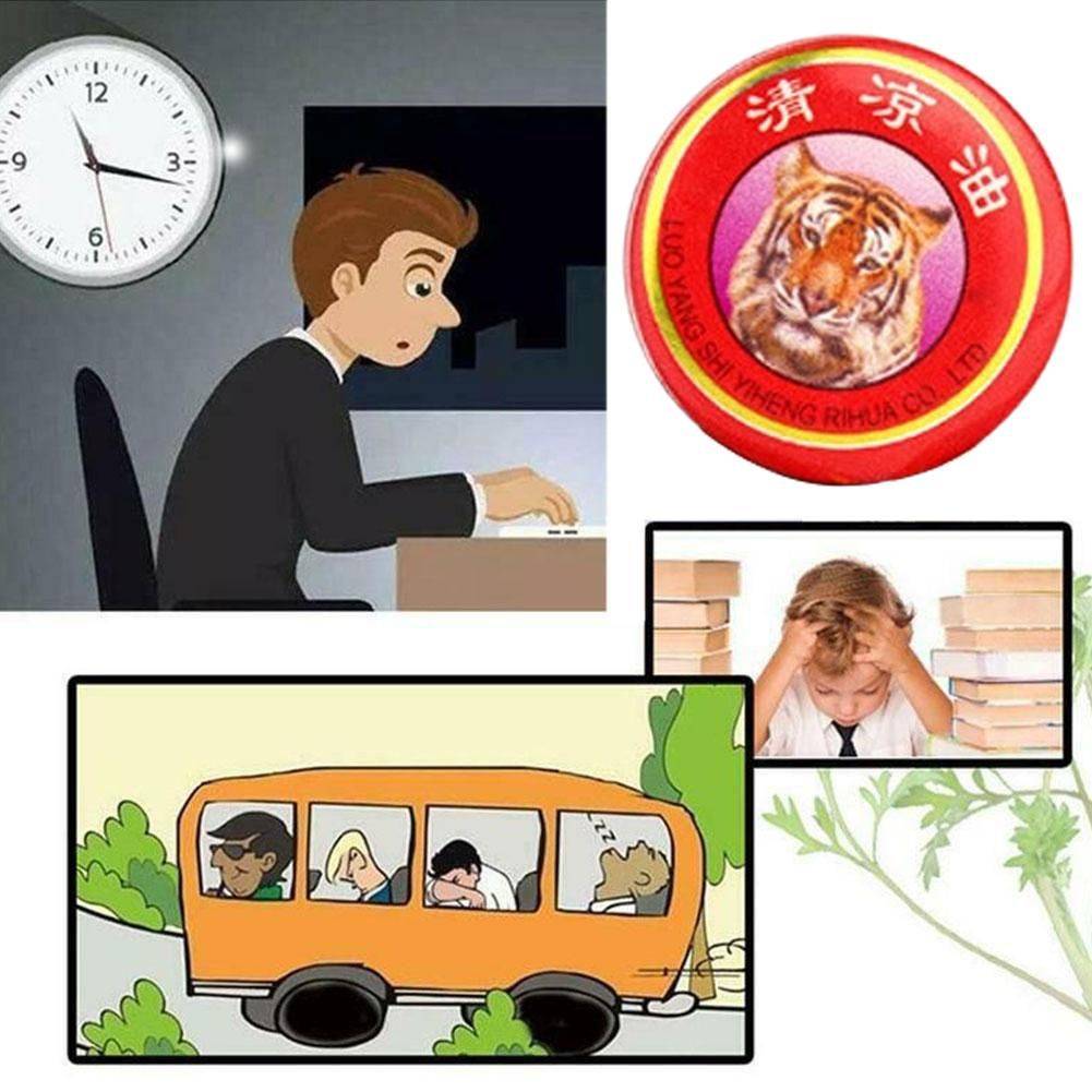 Tiger Essential Oil Balm Patch #8