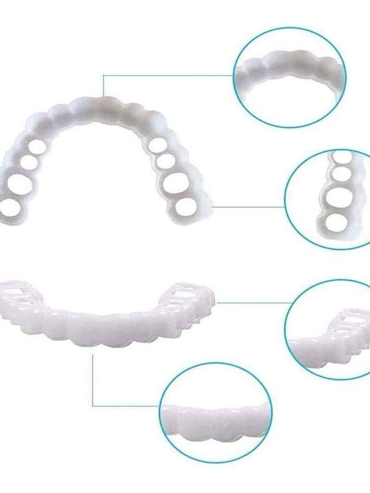 Temporary Decorative Braces Set – Upper and Lower Teeth #18