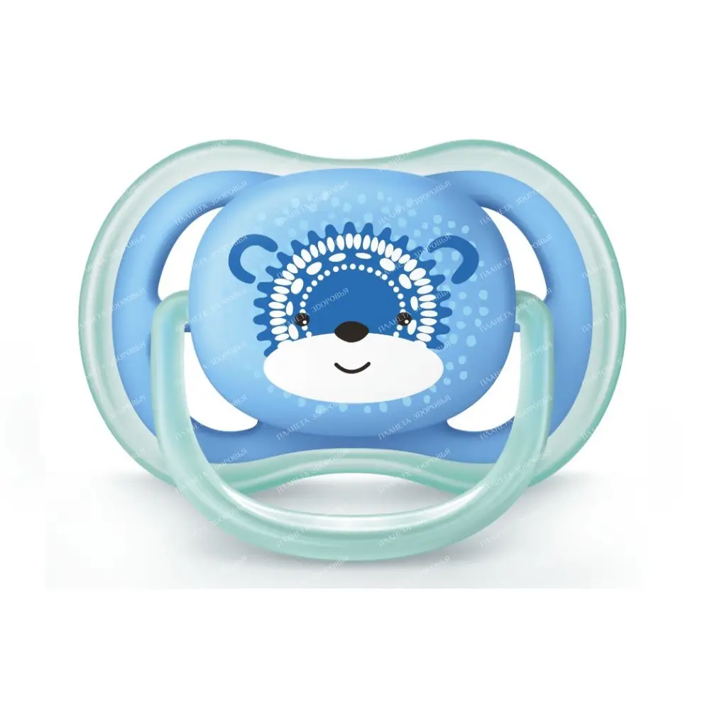 AVENT Ultra Air silicone pacifier decor, 6-18 months (pack. 1 pc.), for a boy, SCF542/12