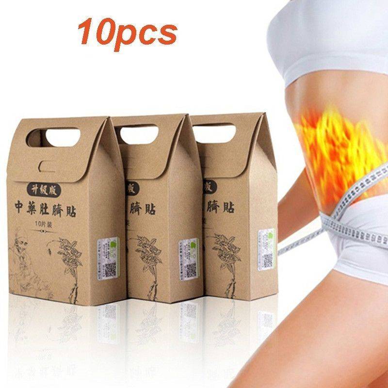 10-Piece Waist-Slimming Fat-Burning Ointment Patches for Belly Fat #5