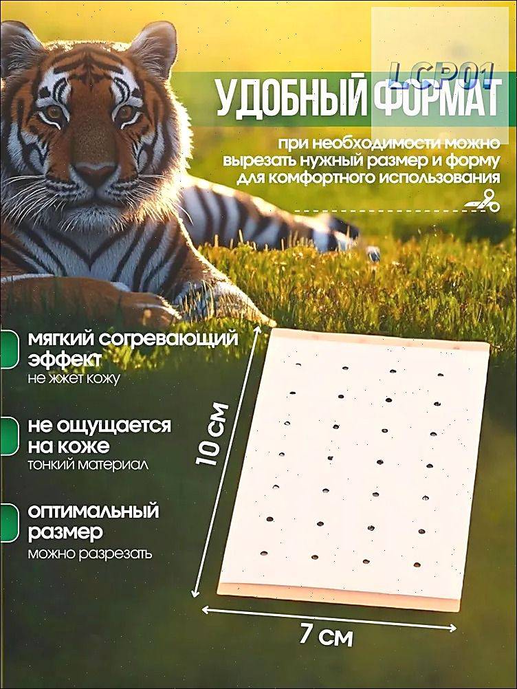 KATTAMI Tiger Pain Relief Plaster - 12 Pack for Back and Joint Pain #5