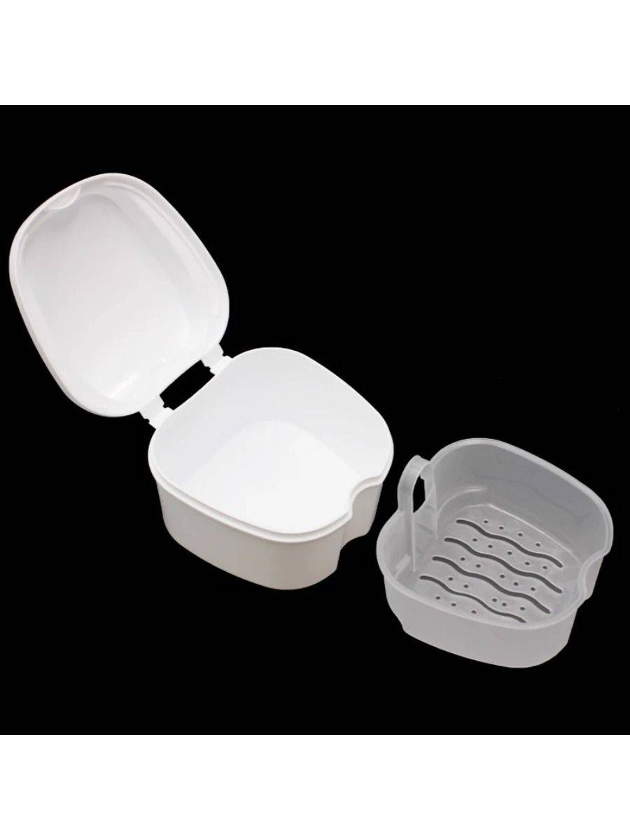Compact Universal Dental Prosthetics Container – ABS Plastic Case, 3 Pack #2