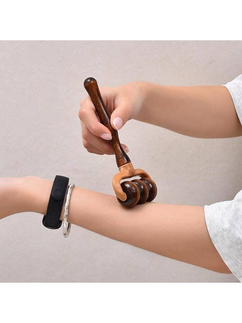 Wooden Massage Roller 5.9 x 2.75 in #2