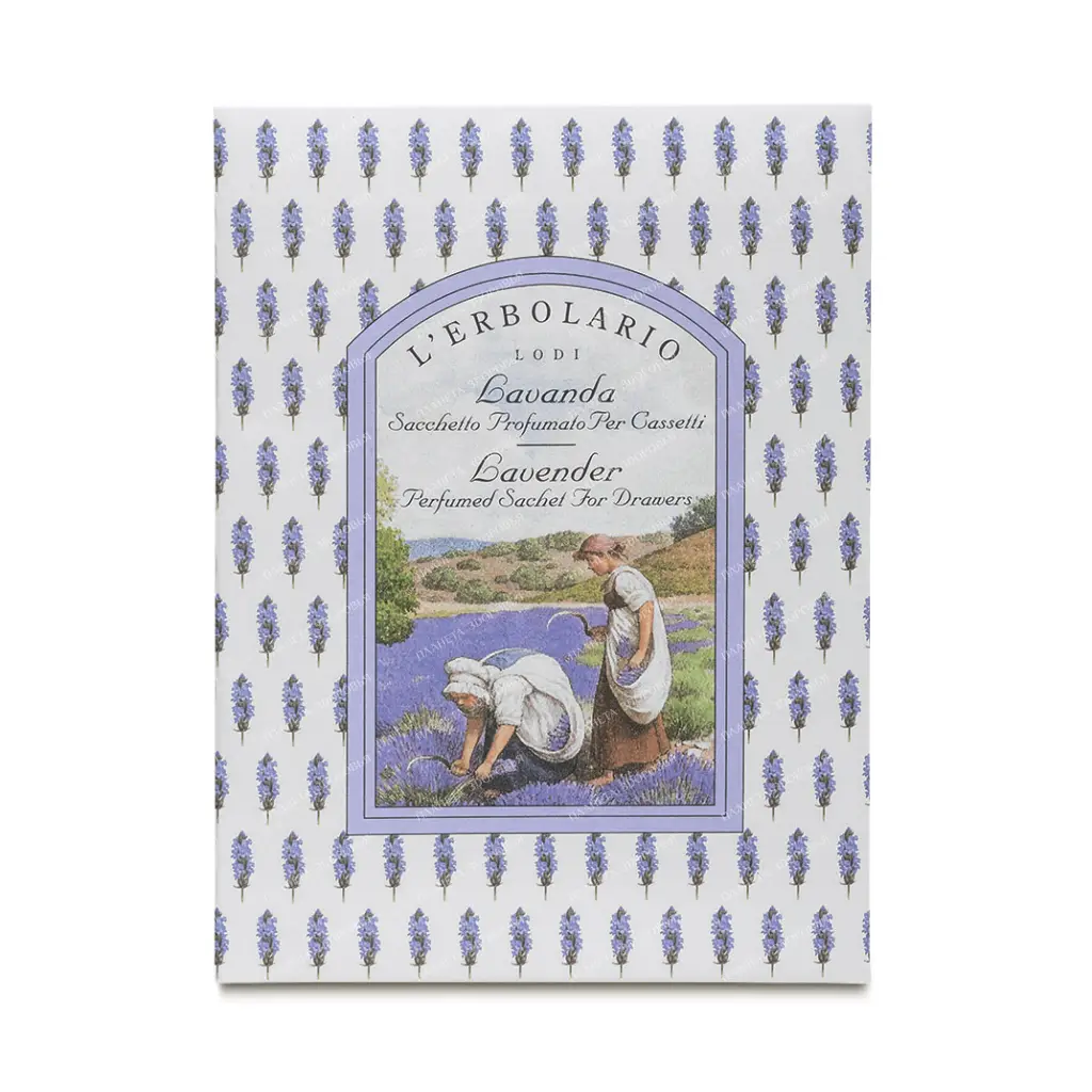 L'Erbolario "LAVENDER" Scented sachet for chest of drawers