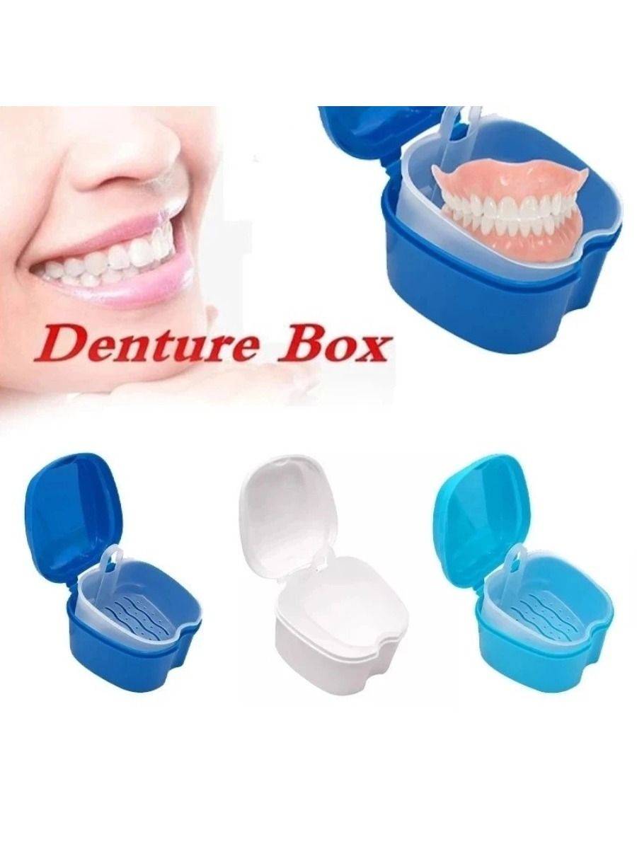 Compact Universal Dental Prosthetics Container – ABS Plastic Case, 3 Pack #5