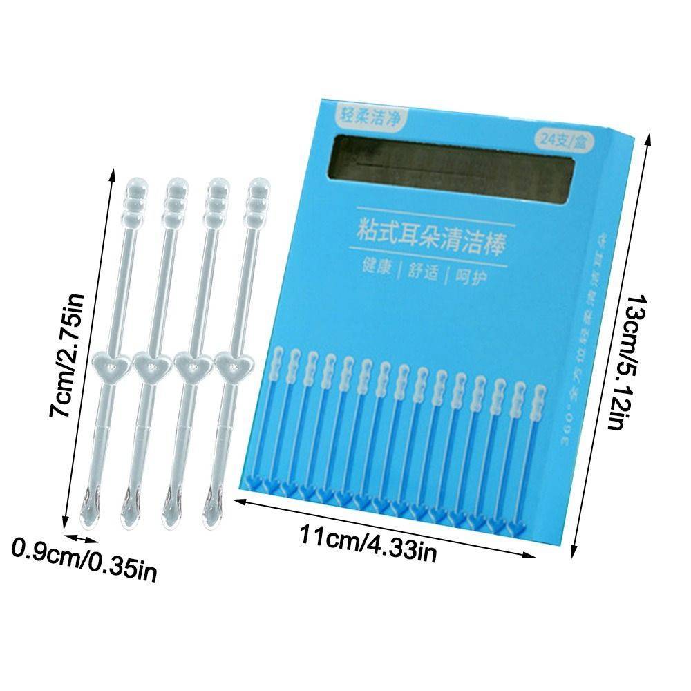24-Piece Ear and Nose Cleaning Tool Set with Silicone Tips #2