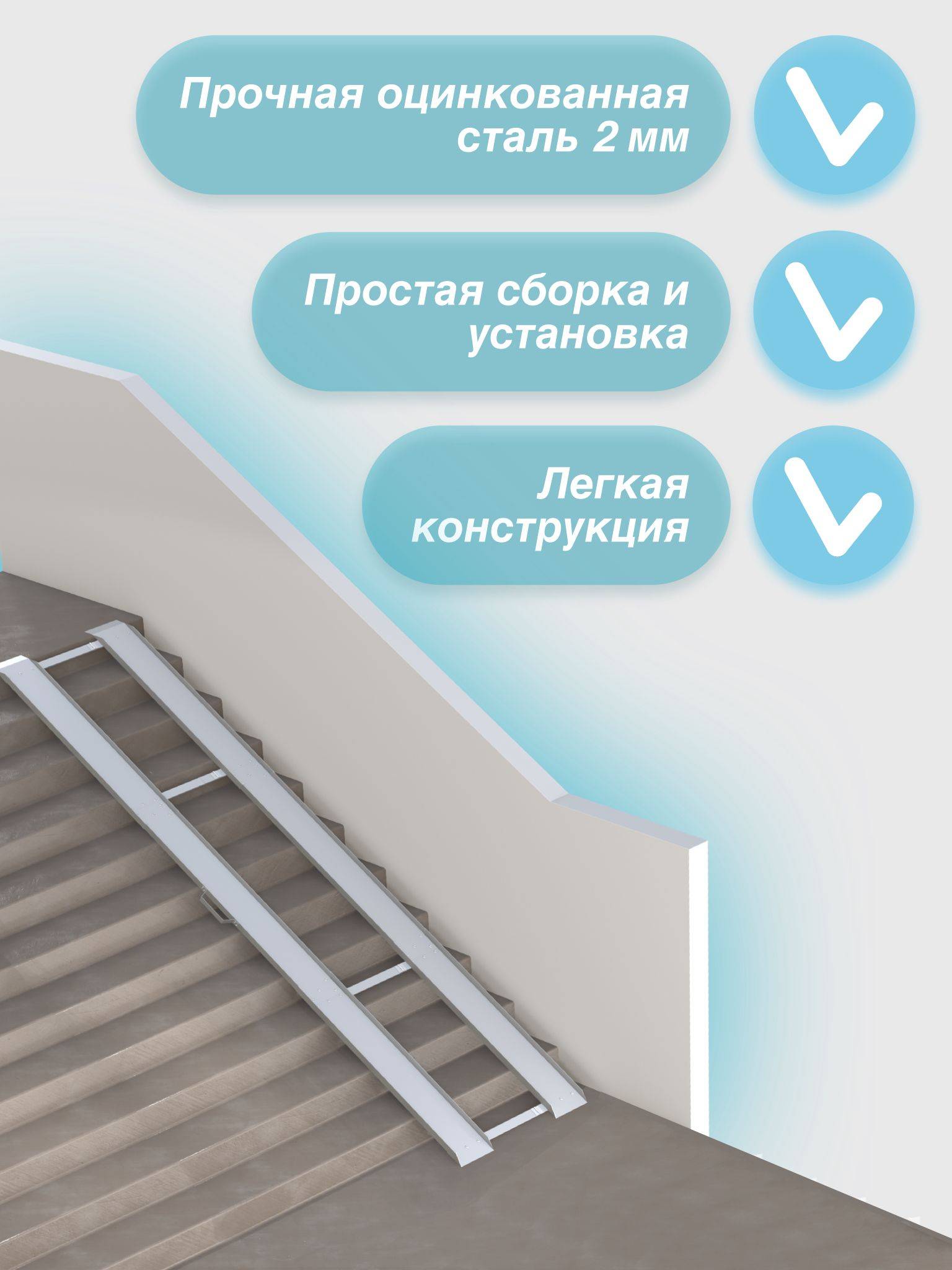 Metal-Head 390 cm Foldable Ramp (Right Mount) #3