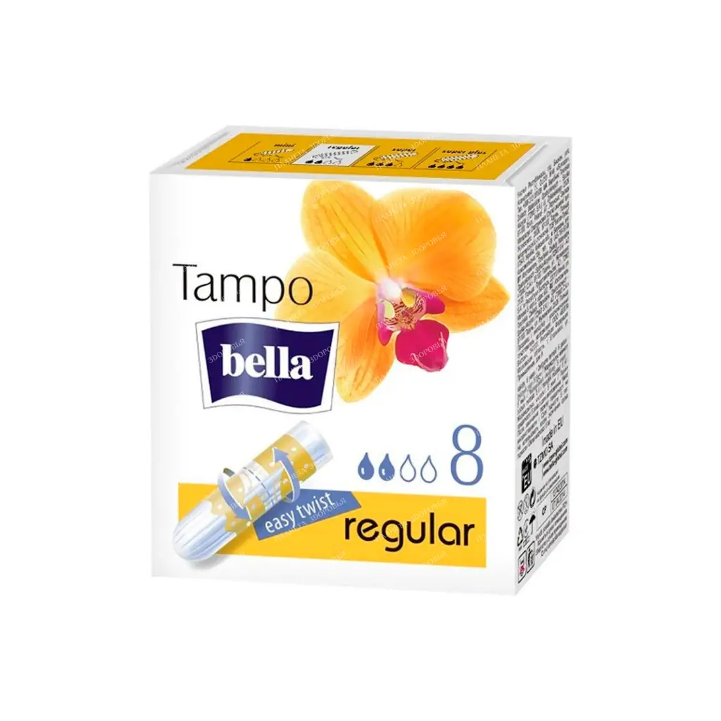 Bella Tampo regular Tampons for women without applicator 8 pcs