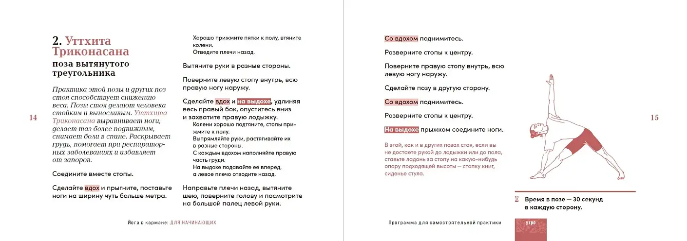 Йога в кармане. Руководство по самостоятельной практике для начинающих фото книги 2