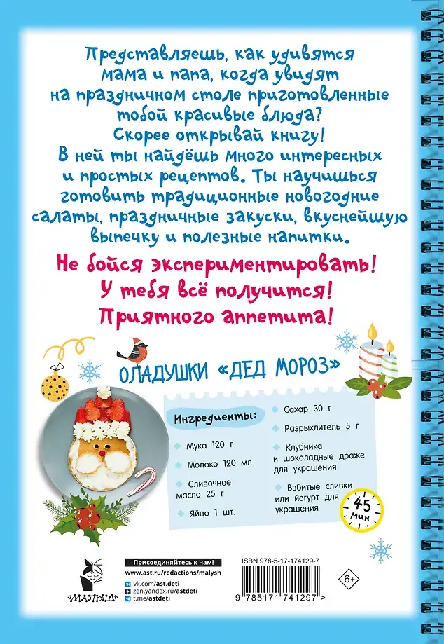 Новогодние рецепты: готовлю сам без мамы фото книги 3