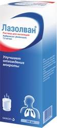 Sanofi Lazolvan solution, 7.5 mg / ml, 100 ml.